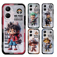 casing for huawei Y6 Y7 Y6S PRO Y7A Y6P Y9S Y9 Prime 2018 2019 ONEPIECE LUFFY Matte Case Soft Cover