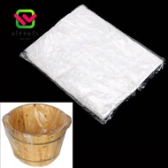 WITTEMY 90PCS Disposable Foot Tub Liners, Thicken Plastic Bath Basin Bags,  55*65cm Foot  SPA Foot C