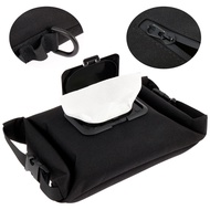 Baby Wipes Dispenser Portable Wet Wipes Pouches Dispenser Canvas Refillable Wipe Holder Keeps Wipes 