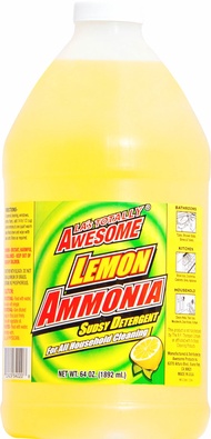 La's Totally Awesome Ammonia Lemon All Purpose Concentrated Cleaner Degreaser Spot Remover 64 oz ref