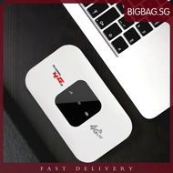 [bigbag.sg] 4G LTE Mobile WiFi Router 150Mbps WiFi Hotspot with SIM Card Slot for Car Travel