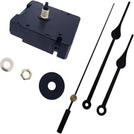 misppro DIY Kit Mekanisme Pergerakan Jam Dinding Kuartz Berdetak Kawalan Radio Atomik