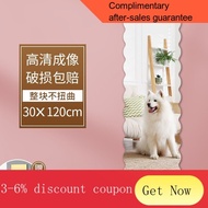 YQ22 Acrylic Wall Hanging Mirror Self-Adhesive Full-Length Mirror Home Dormitory Hd Mirror Sticker Cartoon Bathroom Mirr