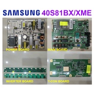 SAMSUNG LCD TV LA40S81B LA40S81BX/XME LA40S81B Power Board BN44-00134A Main Board BN41-00823B Invert