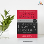 The 21 Irrefutable Laws of Leadership by John C. Maxwell - Paperback