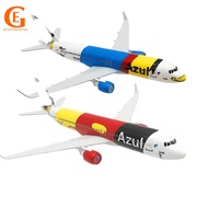 Azul Airlines Brazil Diecast Metal Airbus 320 Aircraft Model A320 Plane Toy with Display Stand