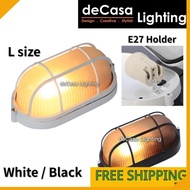 DECASA S / L Size  Bulk Head Ceiling / Outdoor Wall Light Outdoor Light Lampu Hiasan Siling / Lampu 