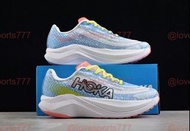 HOKA Men Mach X White & Blue Running Shoes Size 35-46