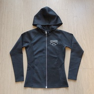 日本arena黑色泳衣外套防曬潛水衣鯊魚保暖jacket