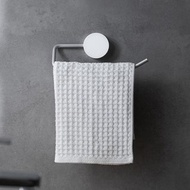 日本霜山 日系簡約風無痕壁掛式擦手巾架-3入