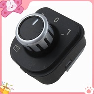 [New B]Car Side Mirror Switch with Heating Function Side Mirror Adjust Switch Knob   Golf MK5 6  B6 