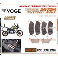VOGE DS 900X DS900X DS 900 X DISC BRAKE PADS SINTERED TOP QUALITY GDPX