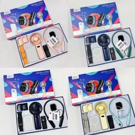 OKP U R 0 C 6 Smart Watch Set 5 i n 1 L T A 3 Fan Flashlight