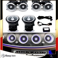 Mercedes 64-color led turbine air conditioner door Type 1, jet model turbine full 8 tubes E300, E250