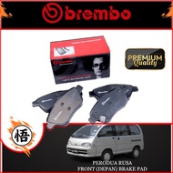 ORI BREMBO PERODUA RUSA FRONT (DEPAN) BRAKE PAD SGK
