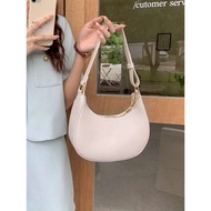 pearl bag padini handbag 2025 beg ketiak musim bunga dan musim panas baru beg setengah bulan beg bah