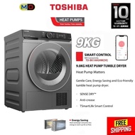 Toshiba 9KG HEAT PUMP TUMBLE DRYER TD-BK100GHM(SK)