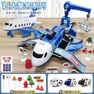 TEMI Big Airplane Car Toys Plane Toddler Play Boy Big Size Aeroplane Kid Toys Police Fire Engine Hel