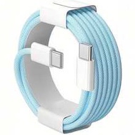 สายชาร์จเร็ว USB-C เป็น Type-C แบบถักไนลอนยาว 3.3/6.6/10 ฟุต, เข้ากันได้กับ IPhone 17/16/15/Pro/Pro 