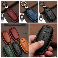 {AUDI Hot Press Key Leather Case} AUDI Q3 Q5 Q7 Q8 TT A1 A3 A4 A5 A6 A7 A8 RS6 RS7 audi key cover