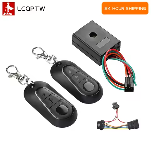 36V-72V Alarm Anti-Theft Bell Safety Remote Control E-Bike for Kugoo M4 Electric Scooter Anti-Theft 