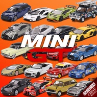 MiniGT 1/64 Porsche Mercedes Gtr Bentley Ford Alloy Car Model Simulation Small-Scale Diecast Toys Fo