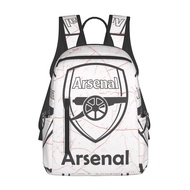 Arsenal F C Backpack Fashion Travel Backpack Lightweight Student School Bag Travel Bag