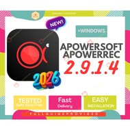 ApowerREC 𝐯𝟐.𝟗.𝟏.𝟒 2026🔥PC Screen Record | Record Gameplay | Full Version software for windows