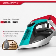PerySmith E200 Max Anti Burns Guaranteed Steam Iron Steamcare Series (seterika Stim | Iron Steam | s