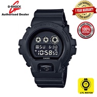 100% Original Casio G-Shock DW-6900BB-1D Digital ( Black Knight ) (Marco Asia Set) 12+6 month warran