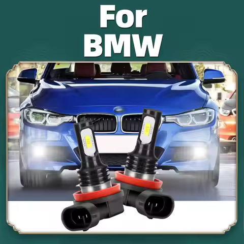 2X H8 H11 Led Fog Light Bulb 15000LM 6000K White For BMW E92 F34 F31 F33 F83 F32 F82 F36 F10 F21 F45