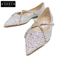 Jimmy Choo [近全新] GEBEVI 亮片平底鞋，36碼 [二手]