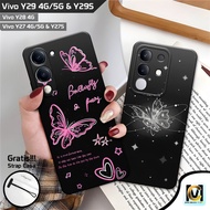 Latest Vivo Y29S & Y29 4G Case 2025 Butterfly Motif | SoftCase HP Vivo Y29S / Vivo Y29 4G / Vivo Y29
