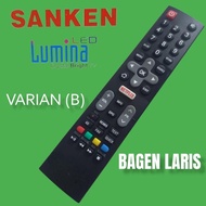 remot tv sanken lumina remot smart tv sanken-varian B