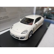 GLM 1 43 Porsche Paramela Extended Edition Car Model Ruf Panamera RXL White