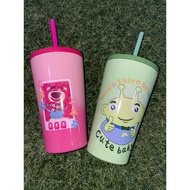 Tumbler Lotso Alien New Edition / Alien Lotso Stainless Steel Glass + Straw HN240-304