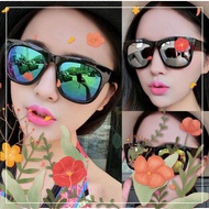 Korean Sunglasses Men Driving Mercury Lens UV400 Eyewear Sunglasses Women FQ1