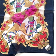 Celine Vintage 手帕樂器 19 x 19 英寸，復古圍巾