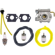 753-04408 Carburetor with Air Filter Fuel Line Compatible with Troy Bilt TB320BV TB310QS Ryobi MTD 3