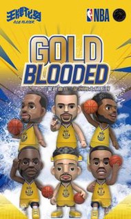 全新 Ace Player NBA 王牌化身 Golden States Warriors Gold Blooded 原盒6隻