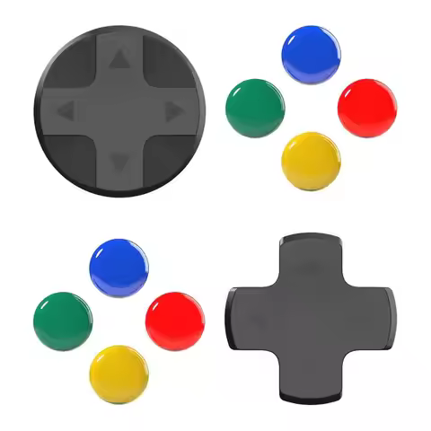 Skull & Co. Joycon D-Pad Button Cap Set DPAD for Switch and Switch OLED Joycon Controller