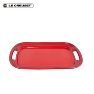 LE CREUSET Ceramic Double Eared Long Plate 31cm BBQ Plate Steak Plate Steamed Fish Plate Vegetable P