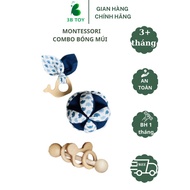 [100% genuine Korean cotton COMBO]3B TOY montessori ball for baby's foot training