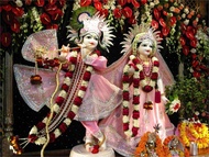 โปสเตอร์ผ้า Hiasan Dinding Rumah ห้องนั่งเล่นลอร์ดแสนสวย Radha Krishna