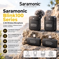 Saramonic Blink 100 B1/B2/B3/B4/B5/B6 2.4GHz Wireless Microphone System