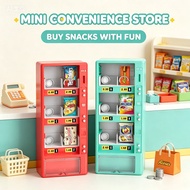 MGA's Miniverse Real Brands Vending Machine Interactive Display And Storage Playset With 3 Exclusive