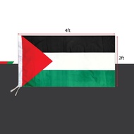 🔥🇵🇸READY STOCK🇵🇸🔥Palestine Flag 2x4ft, Bendera Palestine 2x4ft