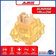 AJAZZ - AS - Yellow - Switch - Linear - 45G - Mechanical Keyboard