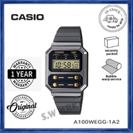 Casio A-100WEGG-1A2 Digital Vintage Watch
