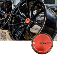 1PC 66MM Wheel Cap Black For RAYS Logo Wheel Rim Hub Caps Dust-Proof Cover Fit for G025 G16 57G